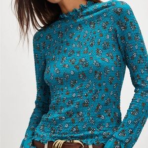 Free People Floral Top NWT!